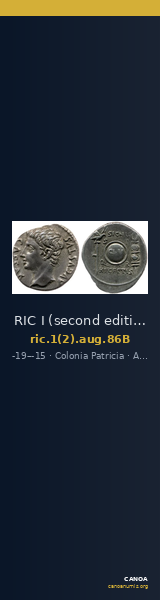 RIC I (second edition) Augustus 86B — CANOA