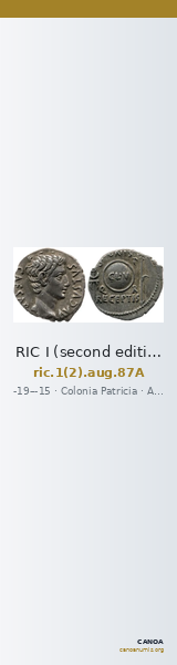 RIC I (second edition) Augustus 87A — CANOA