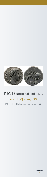 RIC I (second edition) Augustus 89 — CANOA