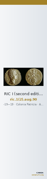 RIC I (second edition) Augustus 90 — CANOA