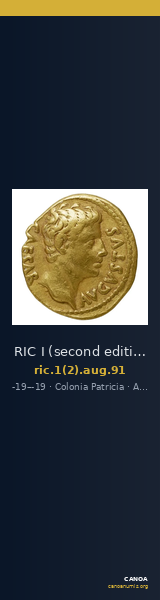 RIC I (second edition) Augustus 91 — CANOA