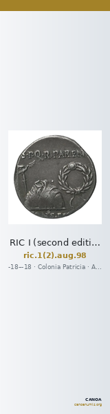 RIC I (second edition) Augustus 98 — CANOA