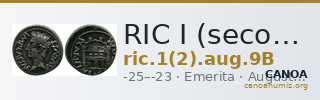 RIC I (second edition) Augustus 9B — CANOA