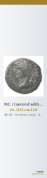 RIC I (second edition) Civil Wars 110 — CANOA