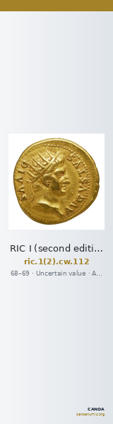 RIC I (second edition) Civil Wars 112 — CANOA