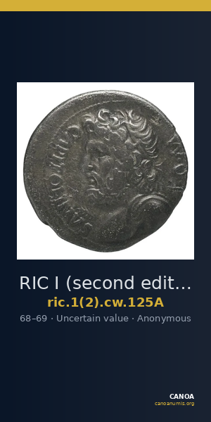 RIC I (second edition) Civil Wars 125A — CANOA