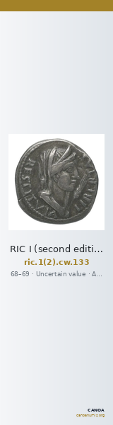 RIC I (second edition) Civil Wars 133 — CANOA