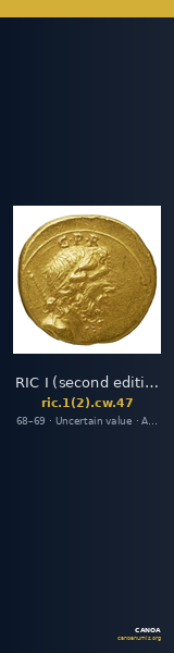 RIC I (second edition) Civil Wars 47 — CANOA