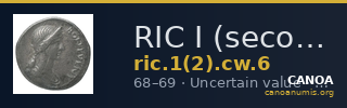 RIC I (second edition) Civil Wars 6 — CANOA
