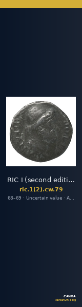 RIC I (second edition) Civil Wars 79 — CANOA