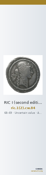 RIC I (second edition) Civil Wars 84 — CANOA