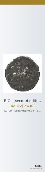 RIC I (second edition) Civil Wars 85 — CANOA