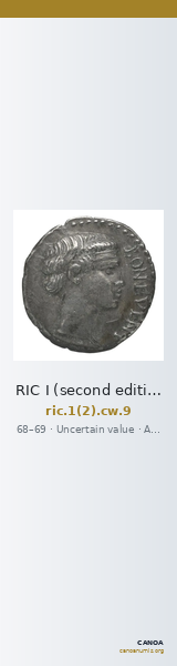 RIC I (second edition) Civil Wars 9 — CANOA