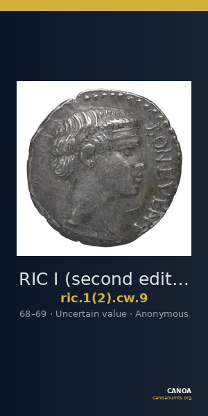 RIC I (second edition) Civil Wars 9 — CANOA