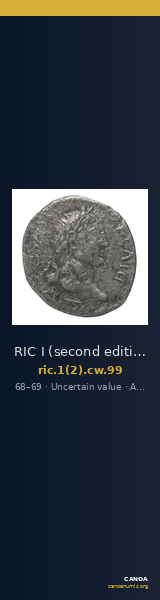 RIC I (second edition) Civil Wars 99 — CANOA