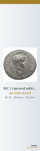 RIC I (second edition) Claudius 117 — CANOA