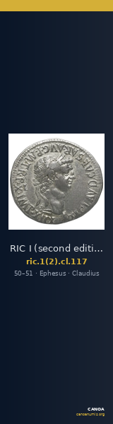 RIC I (second edition) Claudius 117 — CANOA
