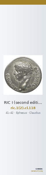 RIC I (second edition) Claudius 118 — CANOA