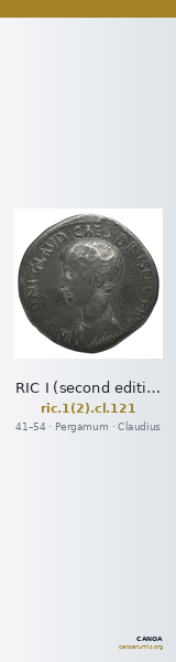 RIC I (second edition) Claudius 121 — CANOA