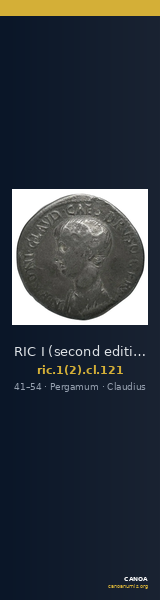 RIC I (second edition) Claudius 121 — CANOA