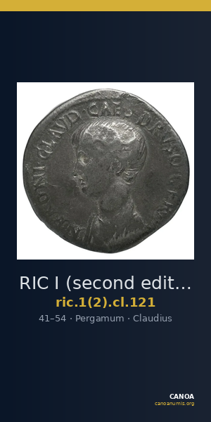 RIC I (second edition) Claudius 121 — CANOA