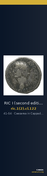 RIC I (second edition) Claudius 122 — CANOA
