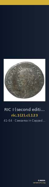 RIC I (second edition) Claudius 123 — CANOA