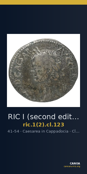 RIC I (second edition) Claudius 123 — CANOA