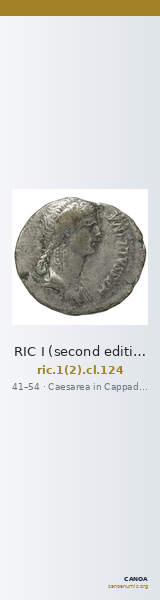 RIC I (second edition) Claudius 124 — CANOA