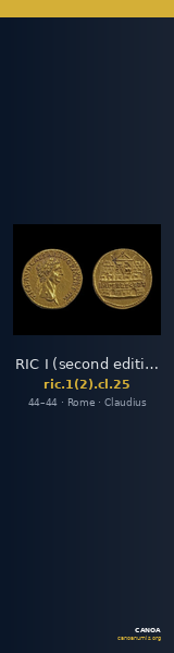 RIC I (second edition) Claudius 25 — CANOA