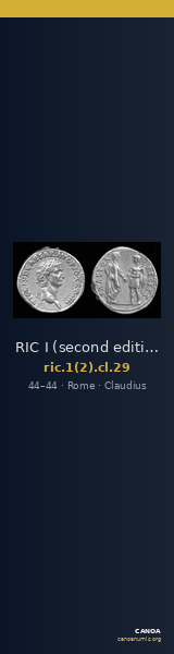 RIC I (second edition) Claudius 29 — CANOA