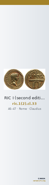 RIC I (second edition) Claudius 33 — CANOA