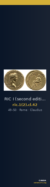 RIC I (second edition) Claudius 42 — CANOA