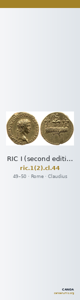 RIC I (second edition) Claudius 44 — CANOA