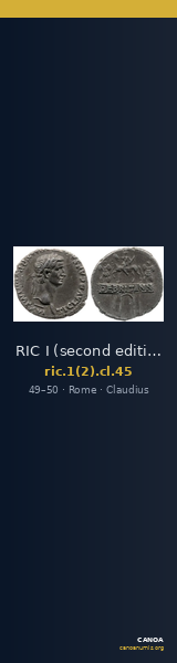 RIC I (second edition) Claudius 45 — CANOA