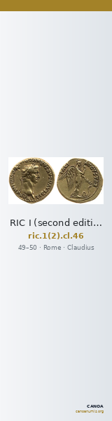RIC I (second edition) Claudius 46 — CANOA