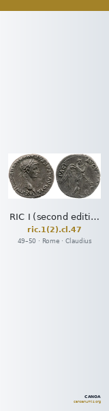 RIC I (second edition) Claudius 47 — CANOA
