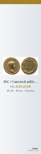 RIC I (second edition) Claudius 50 — CANOA