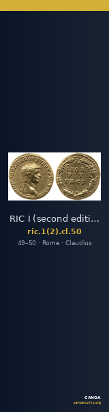 RIC I (second edition) Claudius 50 — CANOA