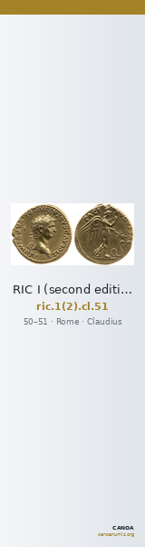 RIC I (second edition) Claudius 51 — CANOA