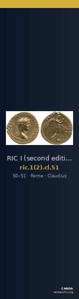 RIC I (second edition) Claudius 51 — CANOA