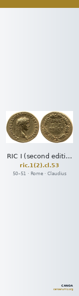 RIC I (second edition) Claudius 53 — CANOA