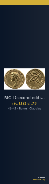 RIC I (second edition) Claudius 73 — CANOA