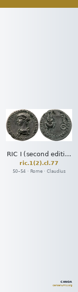 RIC I (second edition) Claudius 77 — CANOA