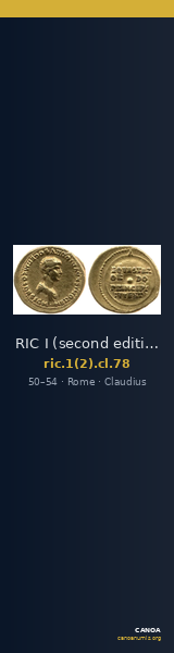 RIC I (second edition) Claudius 78 — CANOA