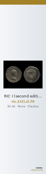 RIC I (second edition) Claudius 79 — CANOA