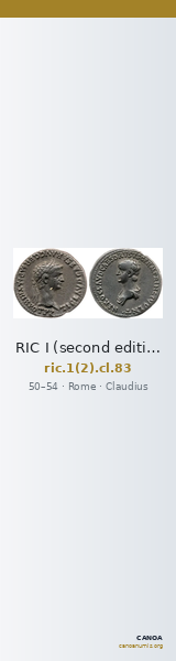 RIC I (second edition) Claudius 83 — CANOA