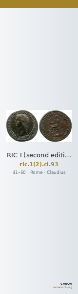 RIC I (second edition) Claudius 93 — CANOA