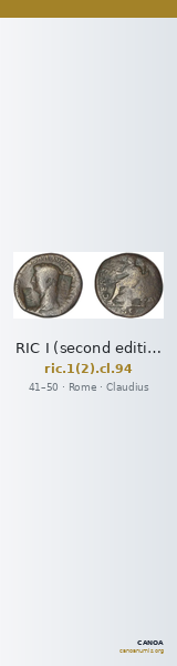 RIC I (second edition) Claudius 94 — CANOA