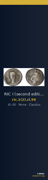RIC I (second edition) Claudius 94 — CANOA